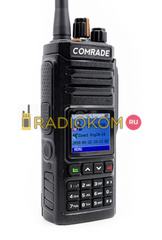 Аналого-Цифровая Рация Comrade R12 UHF AES 256